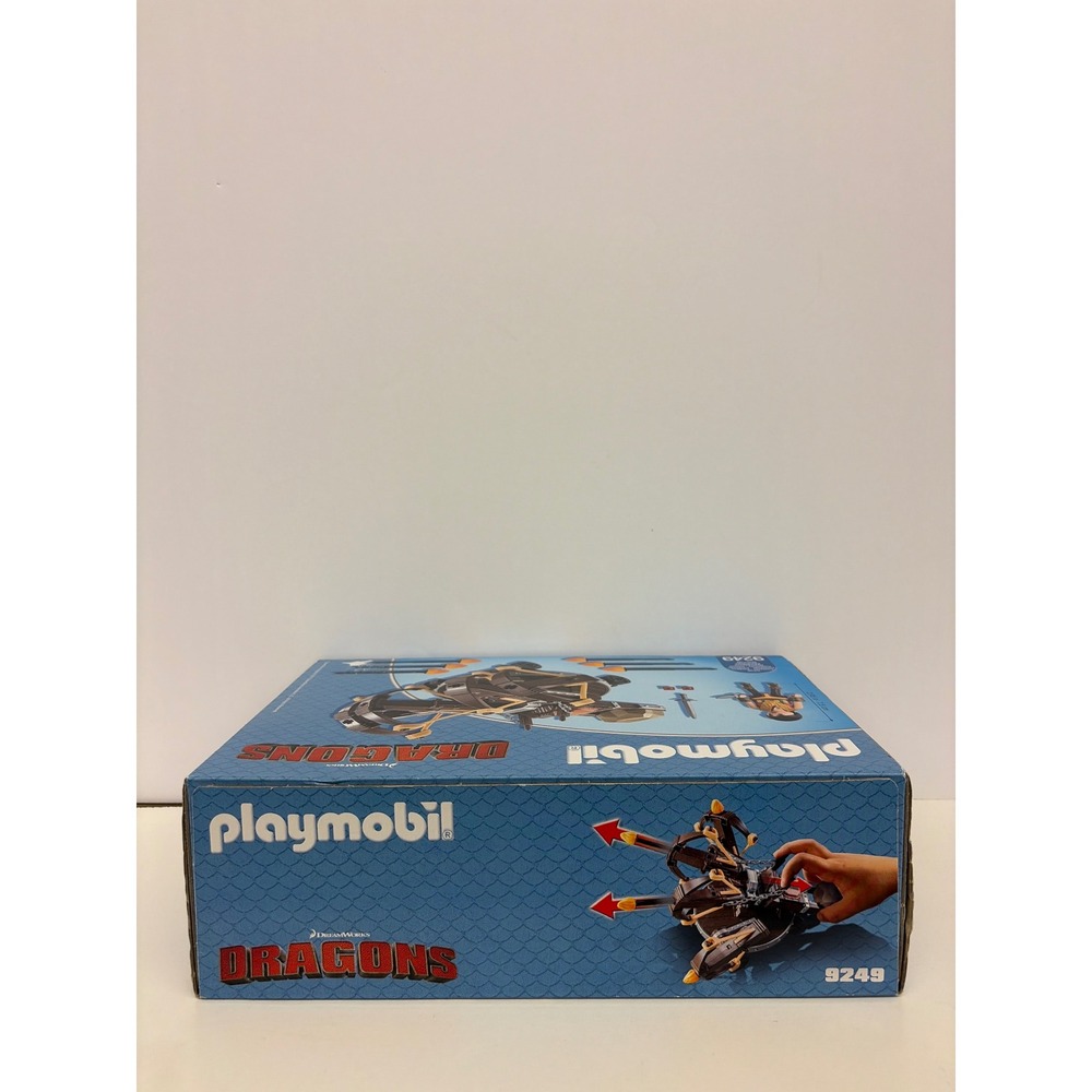 Playmobil Dragons 9249 Eret with Four Shot Ballista 55pc Set New Sealed - Picture 4 of 6